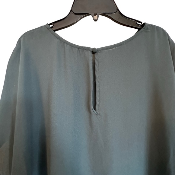 NWT Halogen Creek Cap Sleeve Lightweight Top Blue Slate 2X - Picture 3 of 8